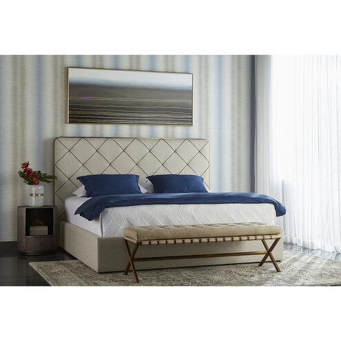 Siena 23 X 19 inch Gunmetal Night Stand